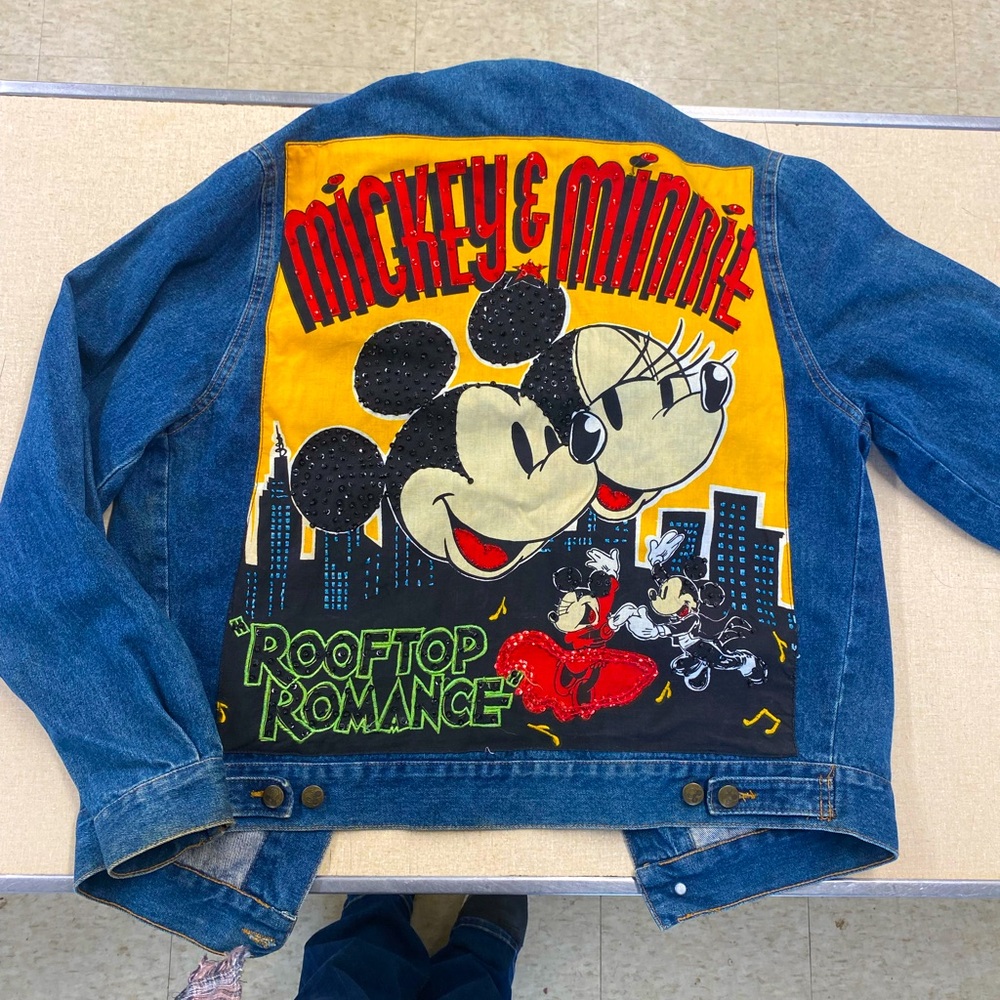 Vintage Mickey Mouse denim jacket